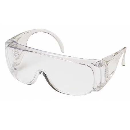 Pyramex S510S Solo Clear Lens, Clear Frame