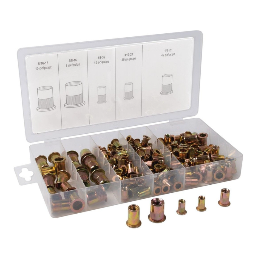 Titan Tools® 45150 - 150pc Rivet Nut Assortment