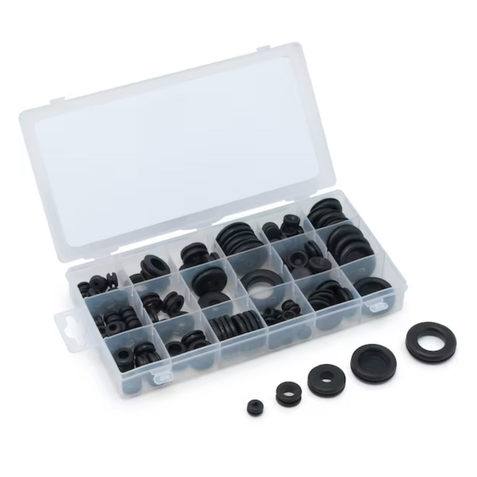 Titan Tools® 45214 - 125pc Rubber Grommet Assortment