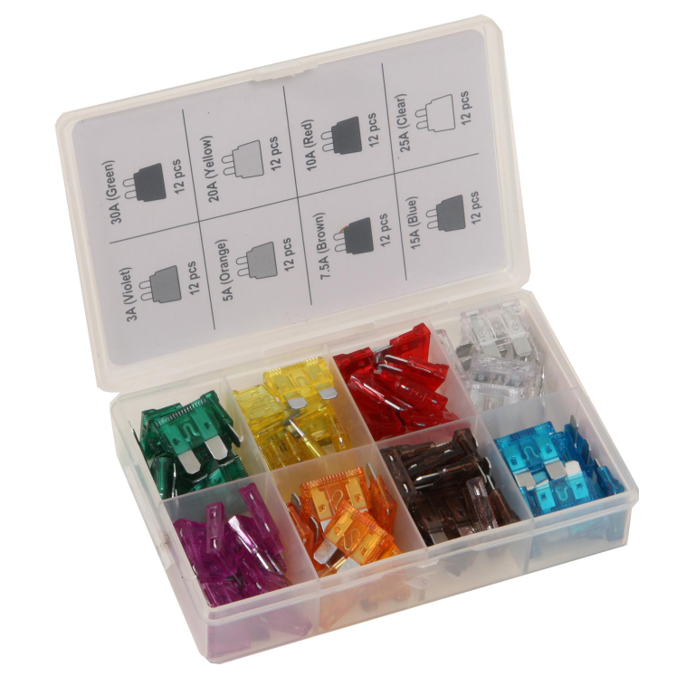 Titan Tools® 45227 - 96pc Blade Fuse Assortment