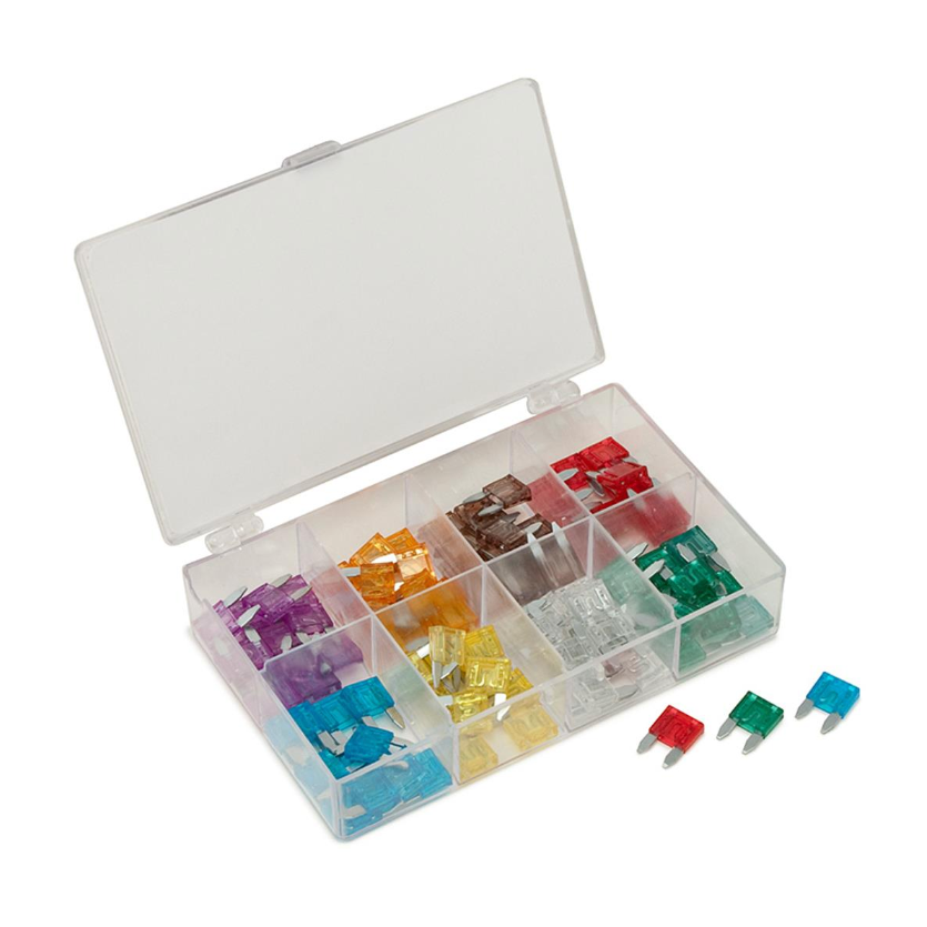 Titan Tools® 45229 - 96pc 96-Piece Mini Blade Fuse Assortment Kit