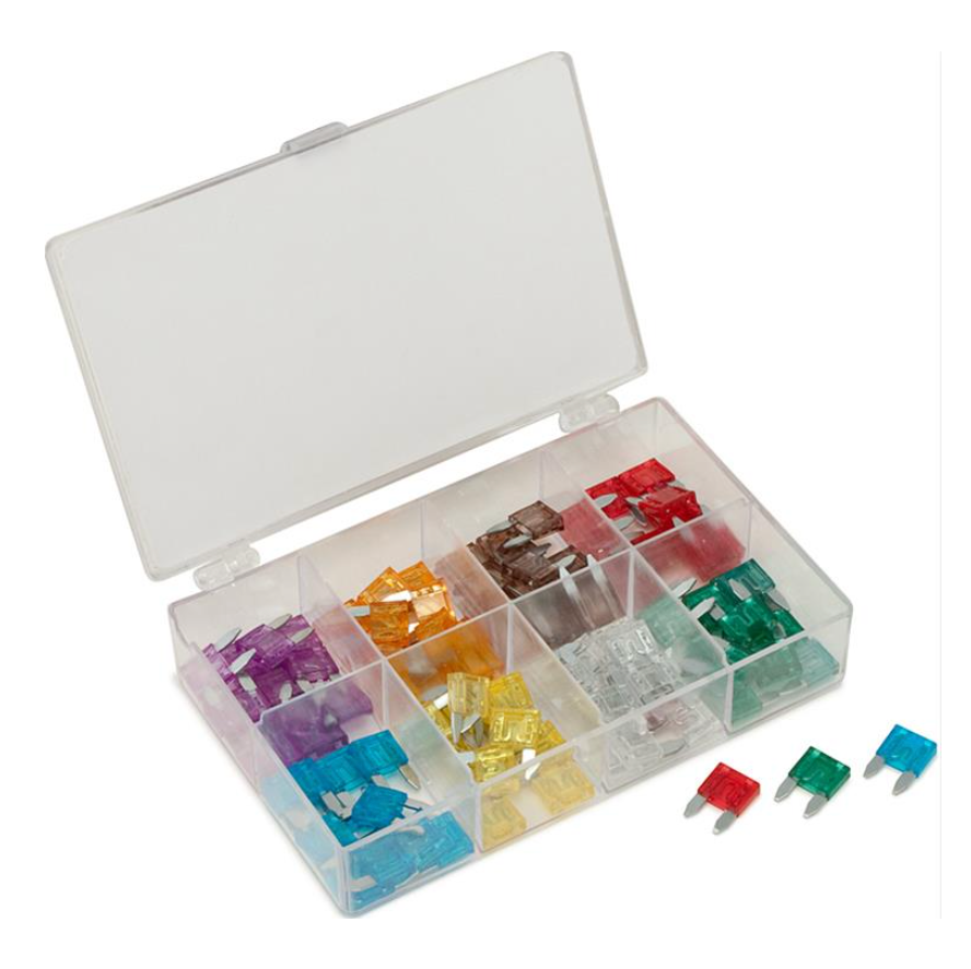 Titan Tools® 45229 - 96pc 96-Piece Mini Blade Fuse Assortment Kit