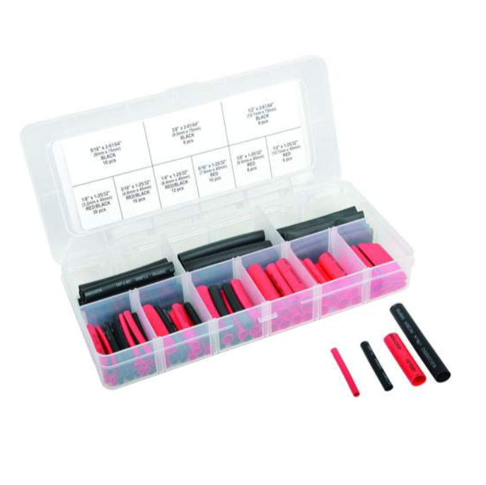 Titan Tools® 45239 - 106pc Dual-Wall Heat Shrink Tube Assortment Kit