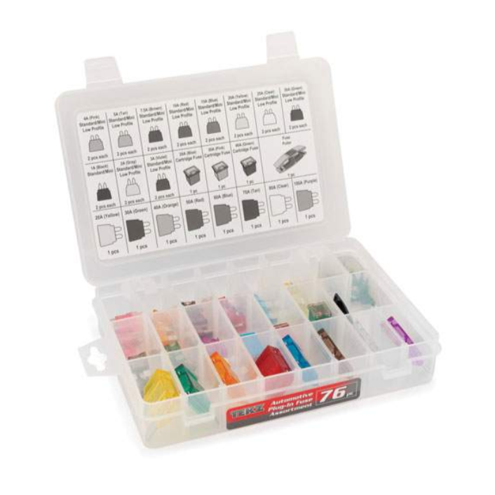 Titan Tools® 45276 - 76pc Automotive Plug-In Fuse Assortment