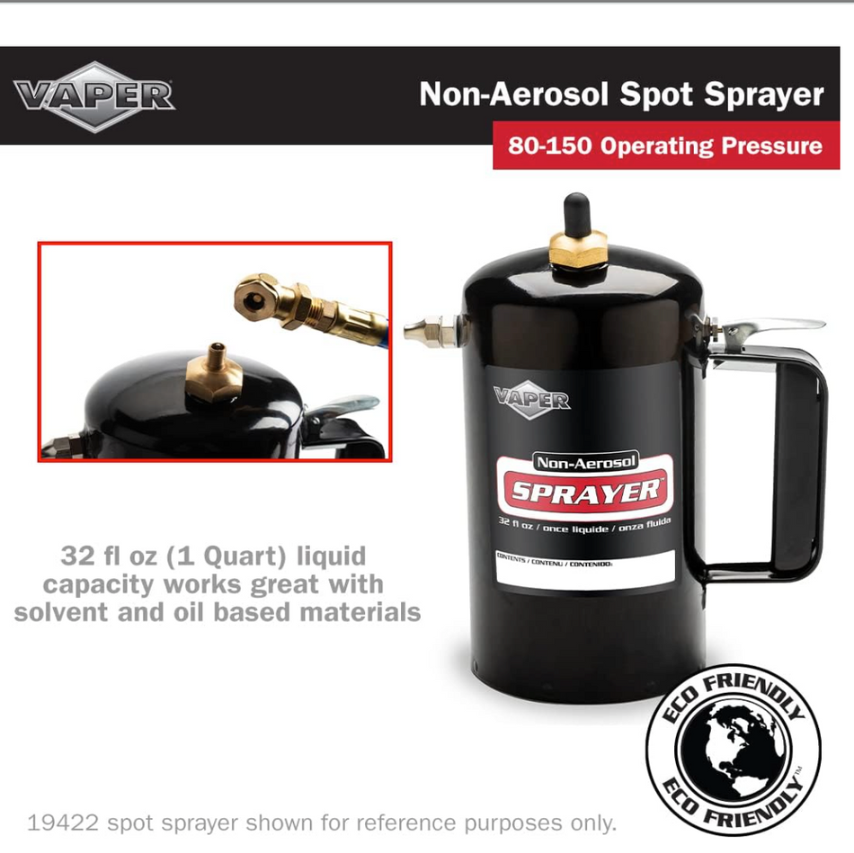 Titan Tools® 19422 Black Spot Spray Non-Aerosol Sprayer - 32 oz.