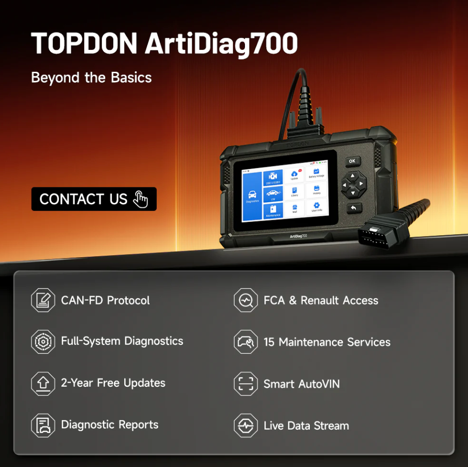TOPDON ArtiDiag700 - 5" Scan Tool