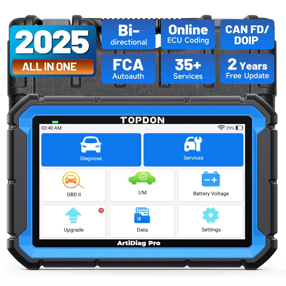 TOPDON ArtidiagPRO Advanced Car Diagnostic Tool with Bi-Directional Control