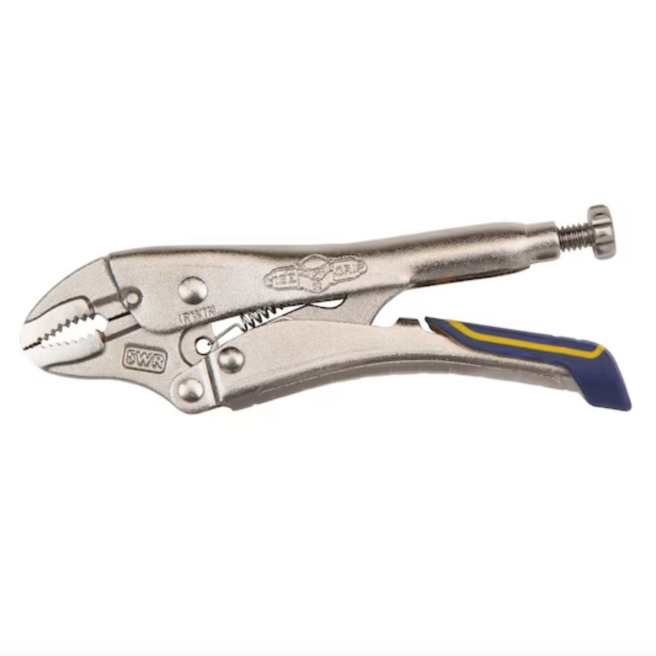 VIse-Grip 5WR 5" Fast Release Curved Jaw Locking Pliers with Wire Cutter