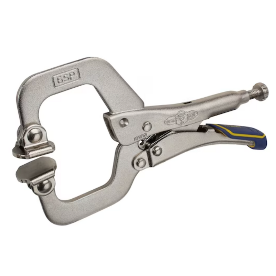 VIse-Grip 6SP 6" Locking C-Clamp with Swivel Pads