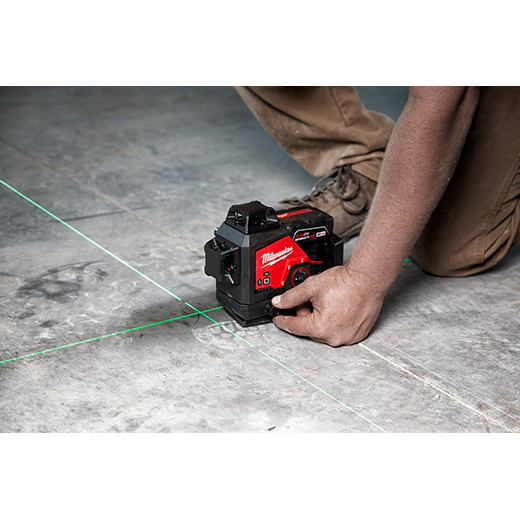 Milwaukee 3632-21 M12™ Green 360˚ 3 Plane Laser Kit – Clark's Tool