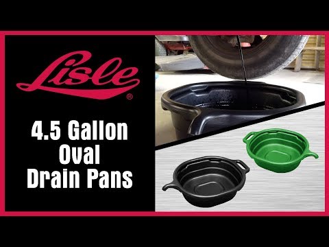 Lisle 17972/17982 - 4.5 Gallon Oval Drain Pan – Clark's Tool