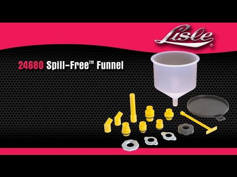 Lisle 24680 Spill-Free Funnel – Clark's Tool & Equipment