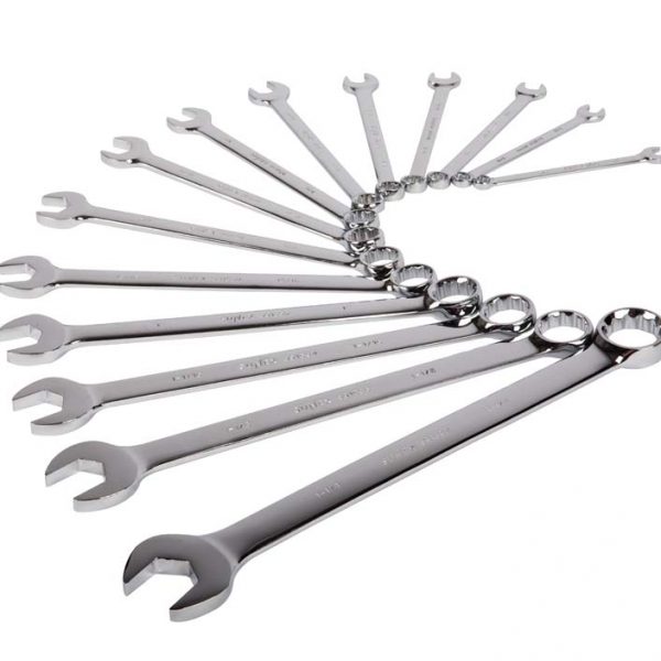 Sunex 9915A 14pc. V-Groove SAE Combination Wrench Set