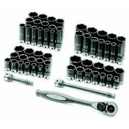 Grey Pneumatic 81659CRD 3/8" Drive 59-Piece 6-Point Fractional and Metric Duo-Socket Set