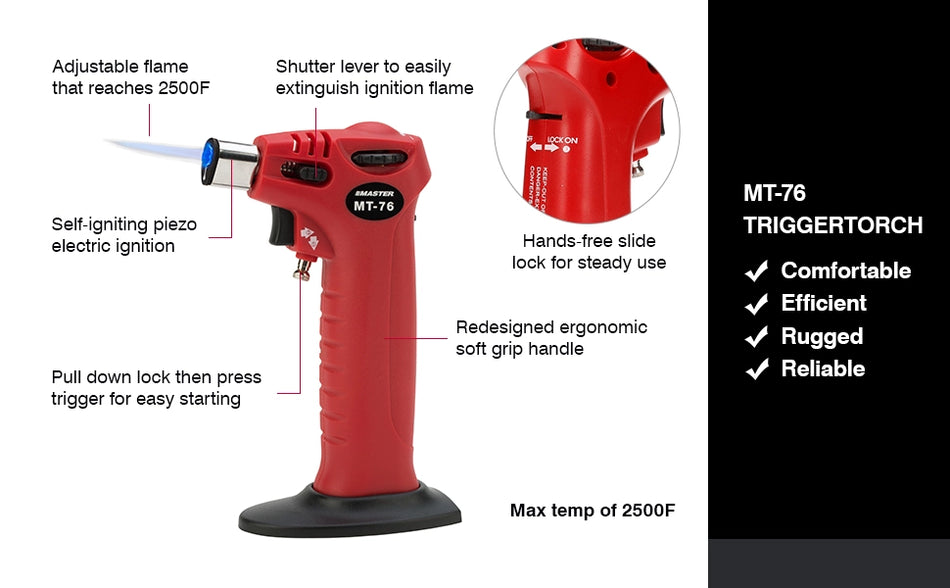 Master Appliance MT-76 3-in-1 Master Microtorch