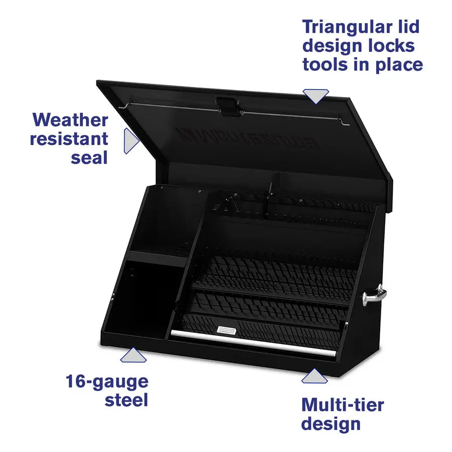 Montezuma XL450B Steel Triangle® Toolbox - 36" x 17"