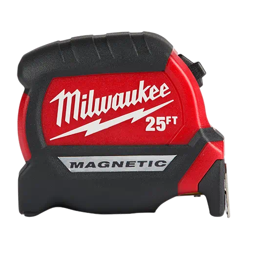 Milwaukee 48-22-0325 Compact Wide Blade Magnetic Tape Measure 25'