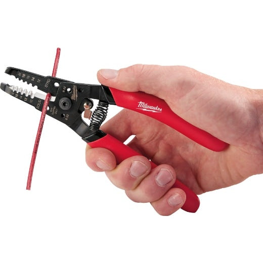 Milwaukee 48-22-6109 Wire Stripper/Cutter for Solid & Stranded Wire - 7-1/8"
