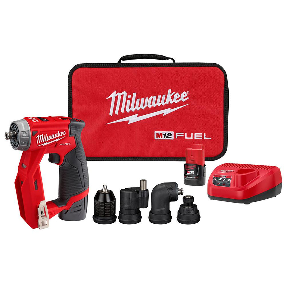 *PROMO* Milwaukee 2505-22 M12 FUEL™ Installation Drill/Driver Kit