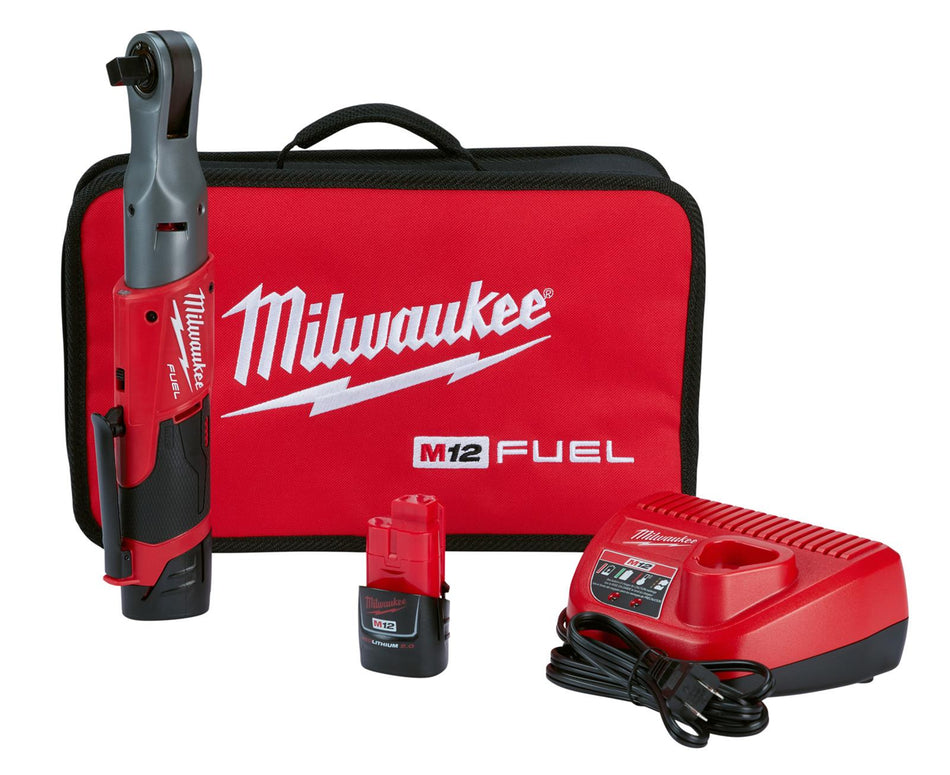 Milwaukee 2558-22 M12™ FUEL™ 1/2" Ratchet Kit