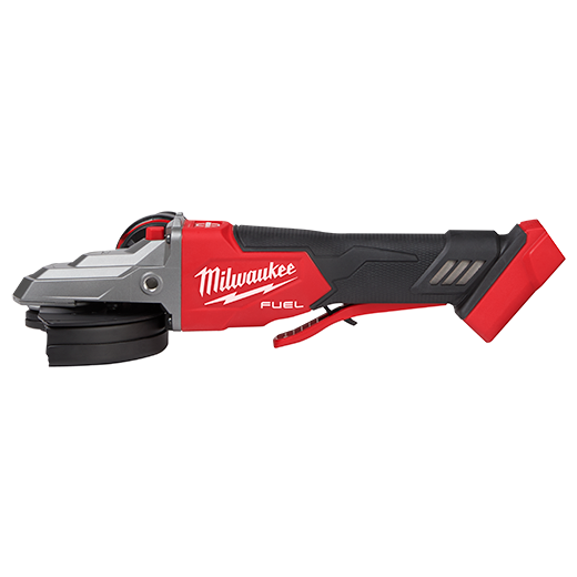 Milwaukee 2886-20 M18 FUEL™ 5" Flathead Braking Grinder, Paddle Switch No-Lock (Tool Only)