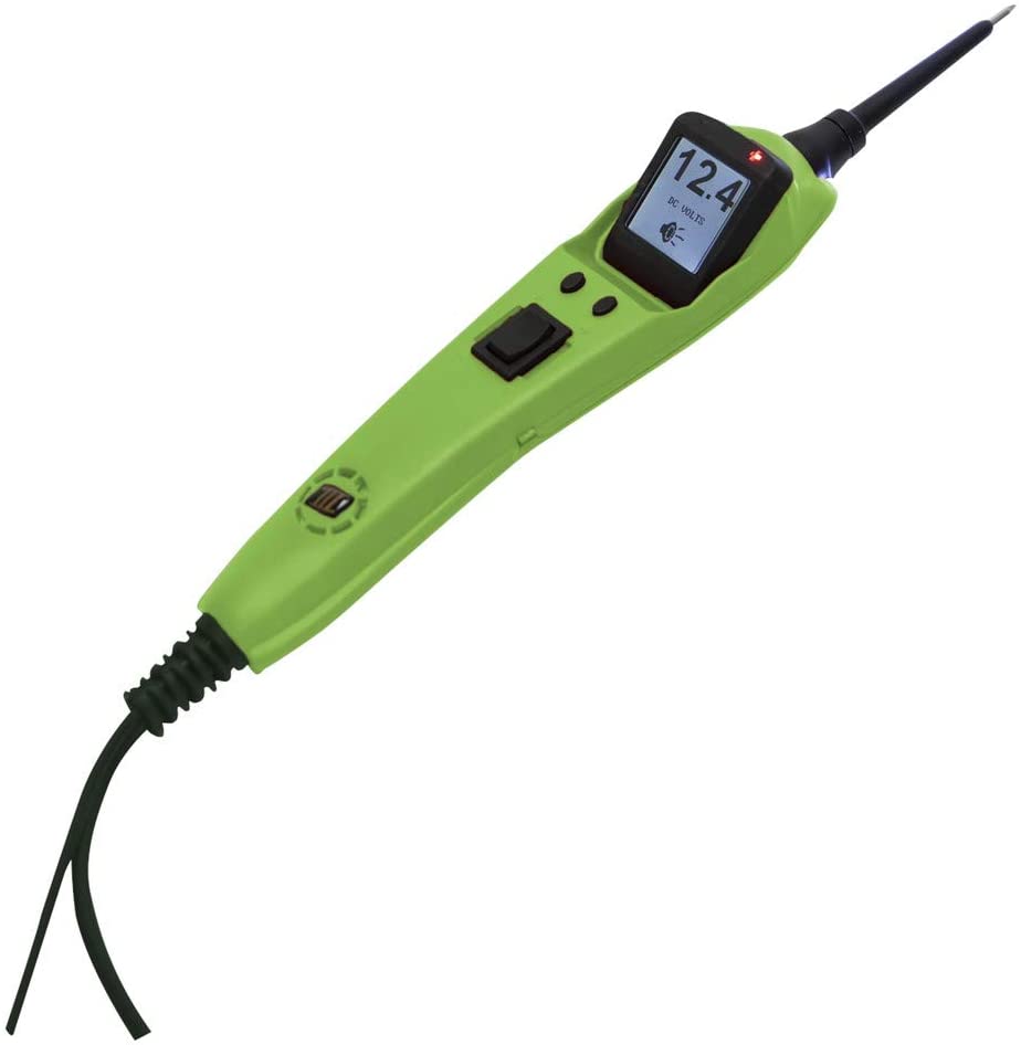 Power Probe PP3EZGRNAS 3EZ Digital Voltmeter with Case & Acc - Green