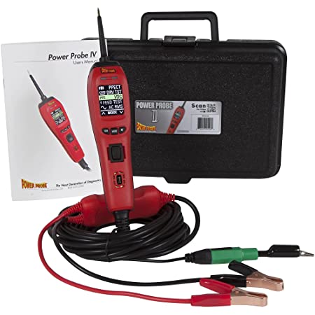 Power Probe PP401AS Circuit Tester with Case & Acc - Red