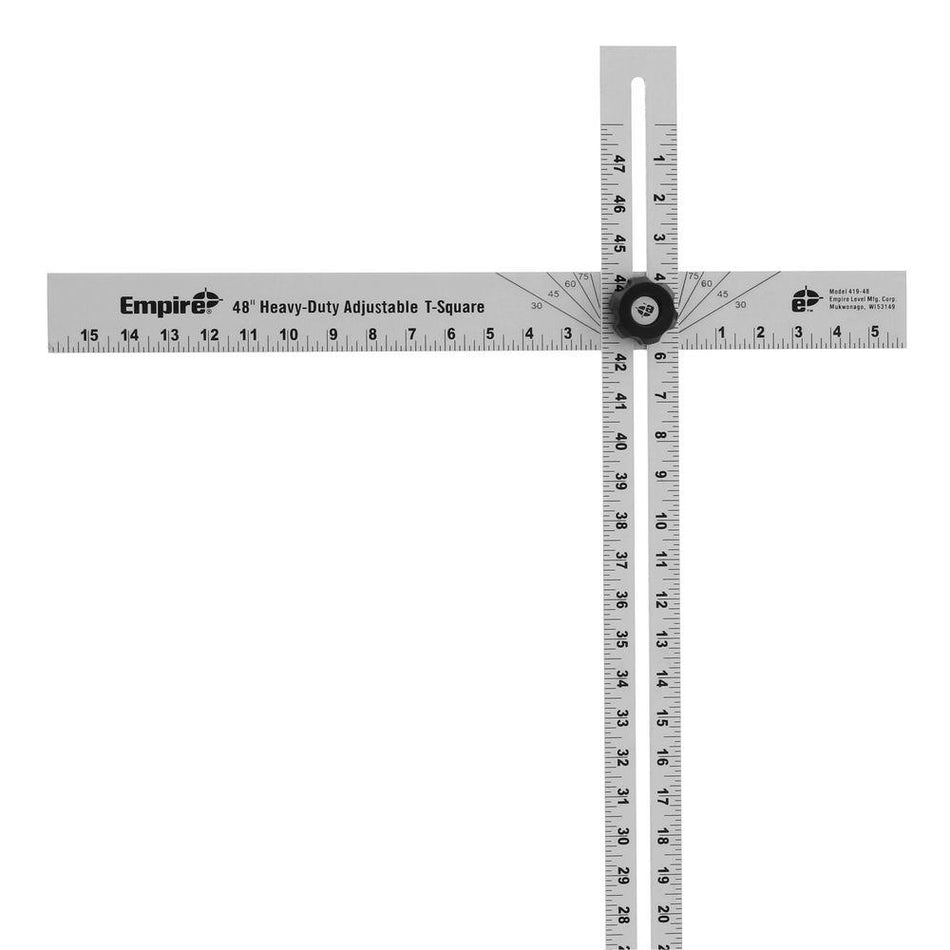 Empire 4010 Straight Edge With Metric Grads Ruler, 1 Meter – Toolbox Supply